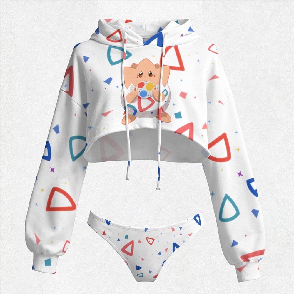 Pokémon Women's Cropped Hoodie & Thong Sets - image 1