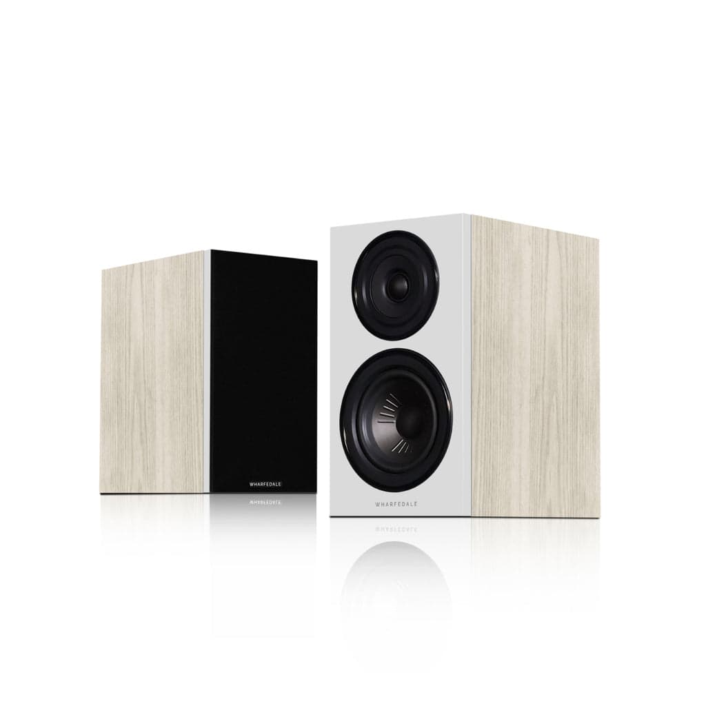Wharfedale Diamond 12.1 Bookshelf Loudspeakers - Pair (Light Oak) - image 1