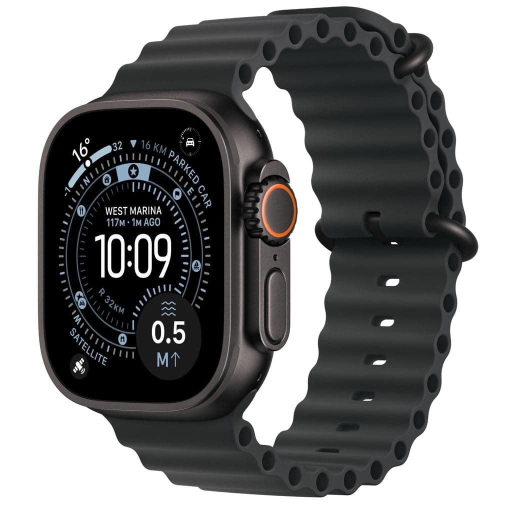 Apple Watch Ultra 3 49mm Black Titanium Case GPS + Cellular Ocean Band (Black) - image 1