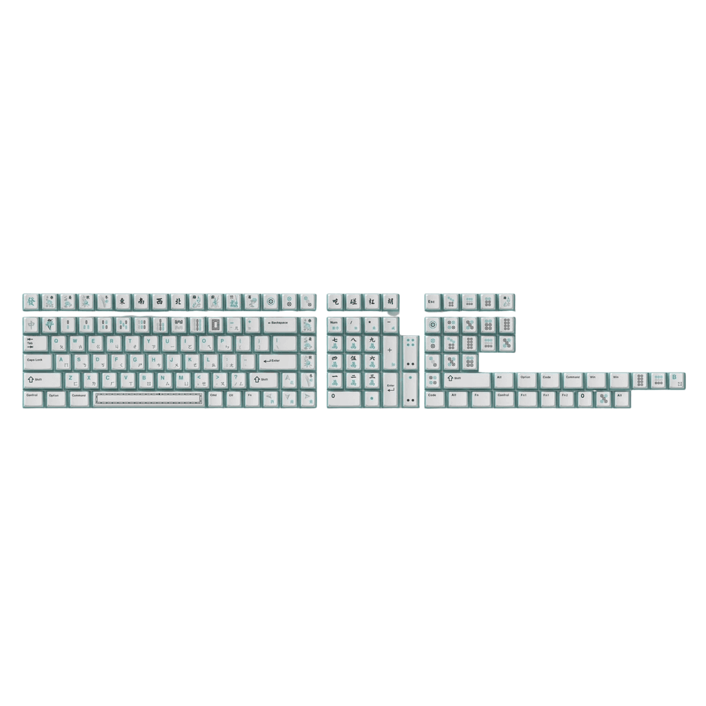 Keychron Mahjong OEM Dye-Sub PBT Full Keycap Set 146 Keys - image 1