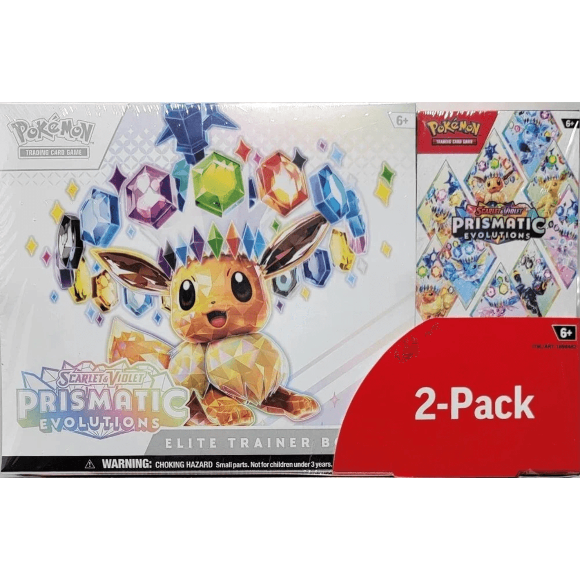 Prismatic Evolutions ETB & Booster Bundle 2 Pack - image 1