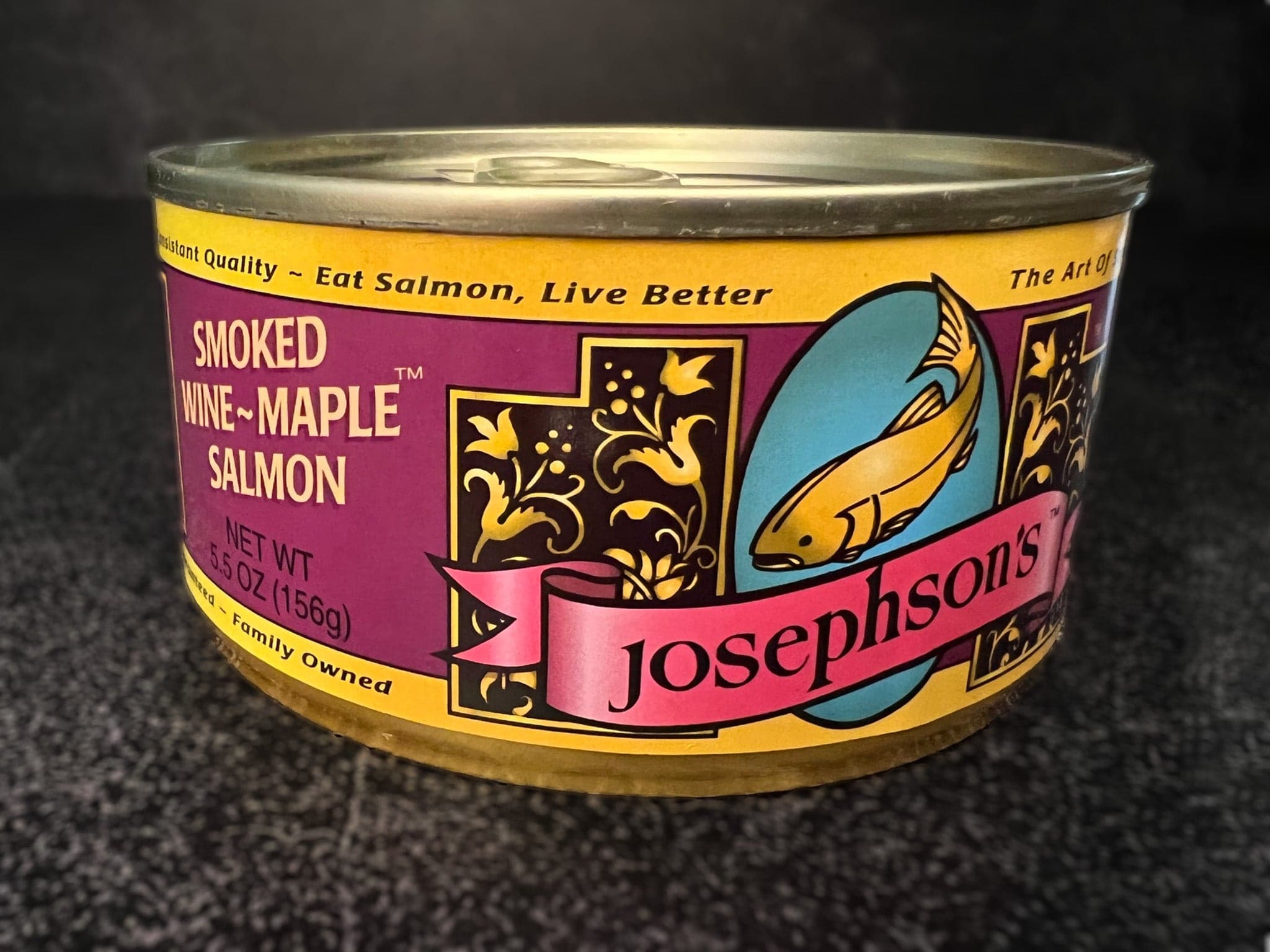 Smoked Wine-Maple Salmon 5.5 oz - image 1
