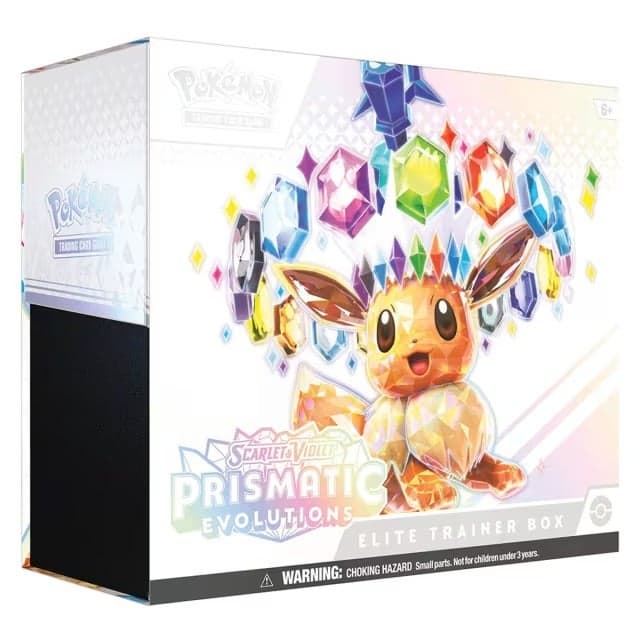 Pokemon TCG Scarlet & Violet Prismatic Evolutions Elite Trainer Box - image 1