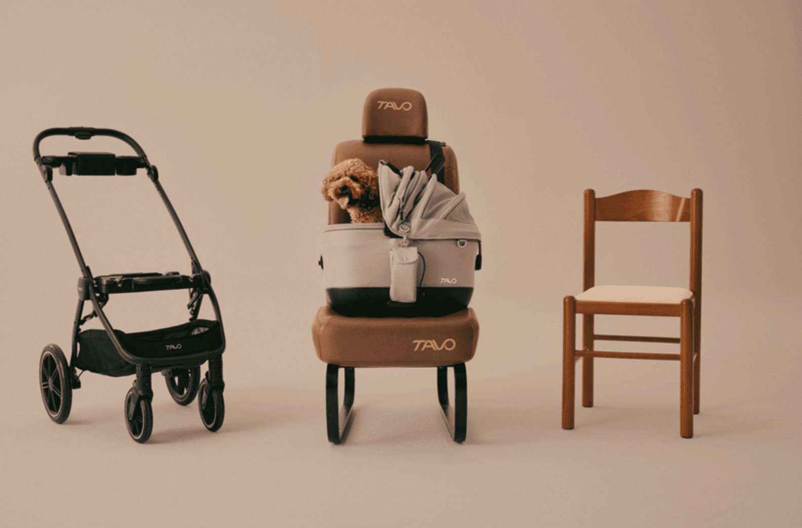 Tavo Pets - Maeve™ iso Wind 5X + Roscoe™ Trek (Tawny) | House of Sploot - image 1