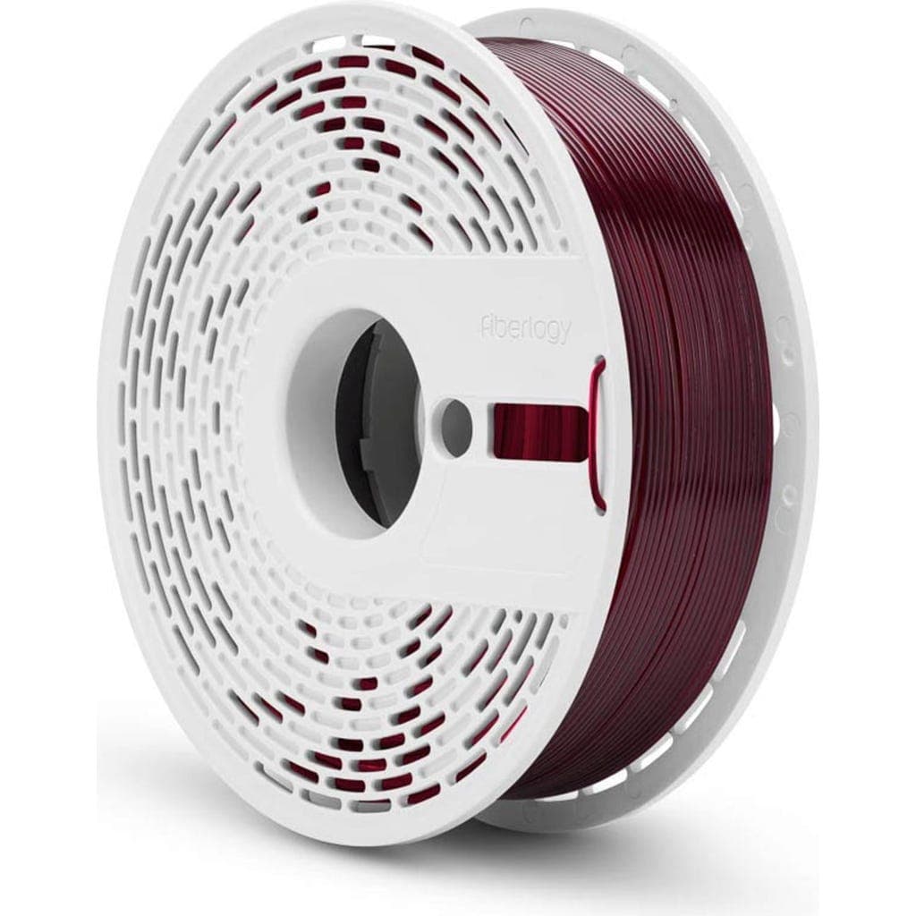 Fiberlogy EASY PET-G Transparent Burgundy 1.75 mm 850g - image 1