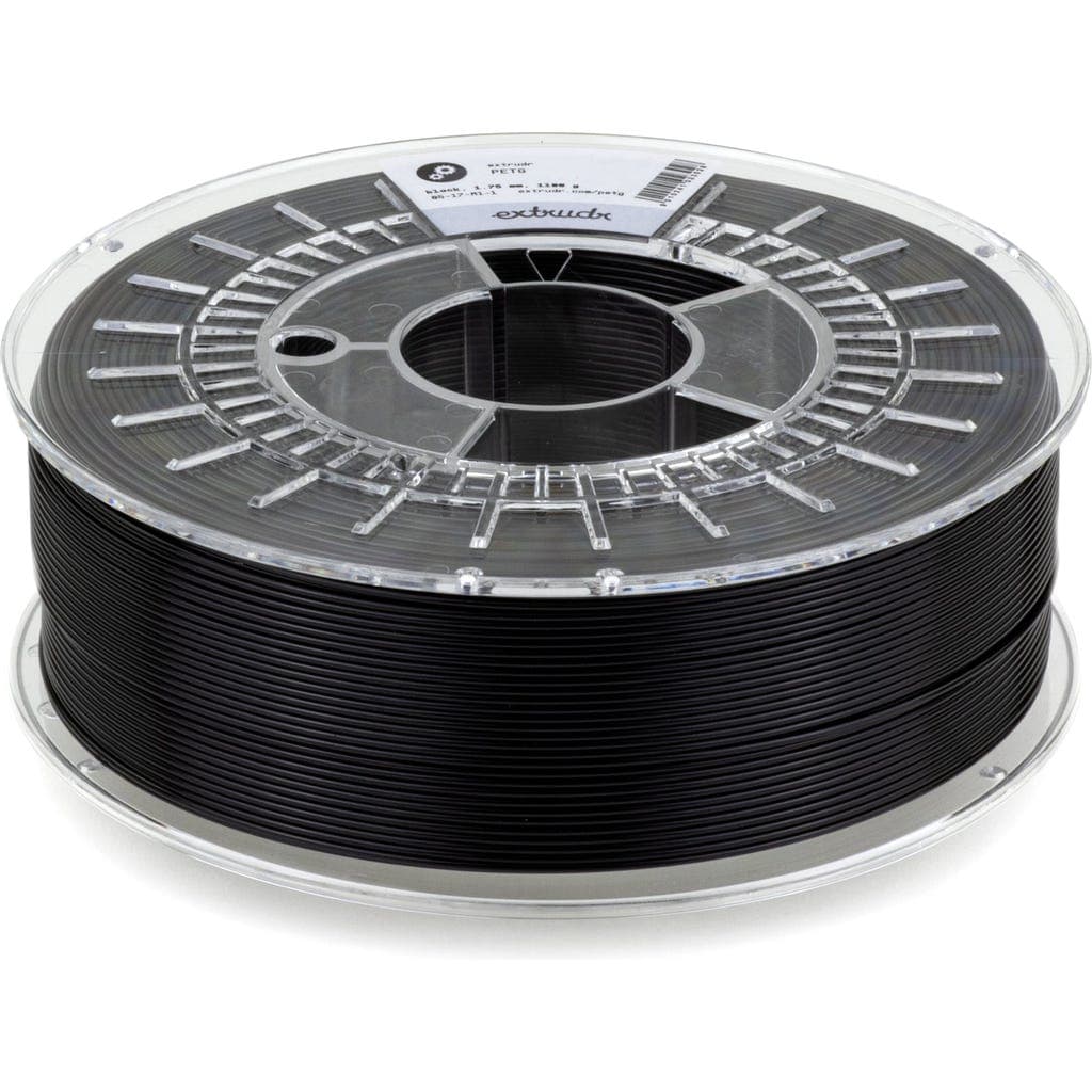 Extrudr PETG musta 1,75 mm / 1100 g filament - image 1
