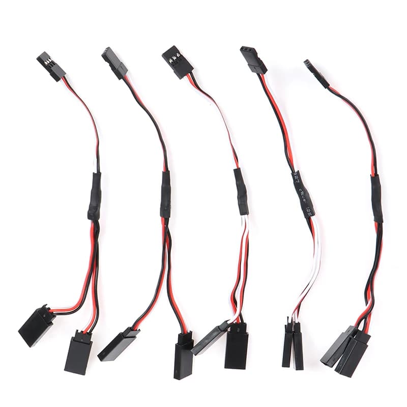 5Pcs/pack 15cm Y Style Servo RC Extension Lead Wire Cord Cable For JR Futaba - AliExpress 26 - image 1