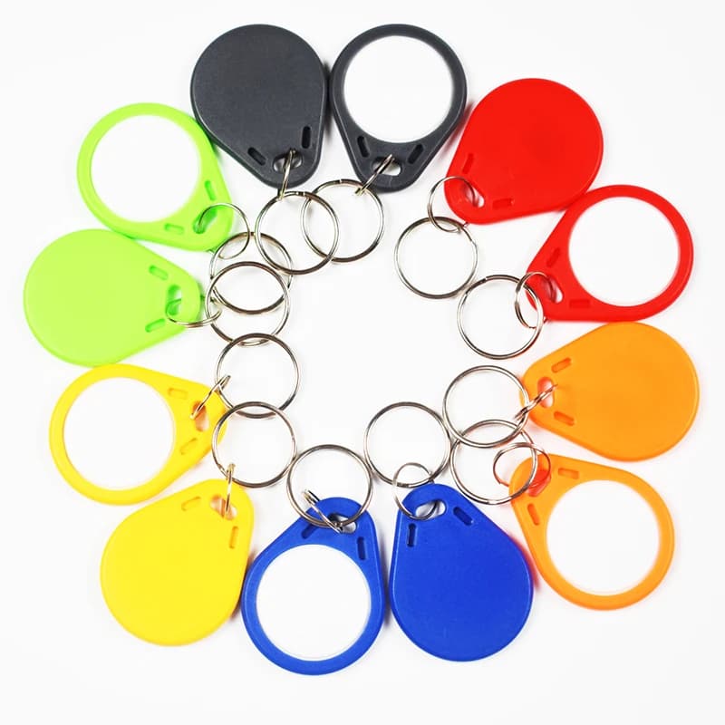 10pcs 125Khz Proximity RFID EM4305 T5577 Smart Card Read and Rewriteable Token Keyfobs - image 1