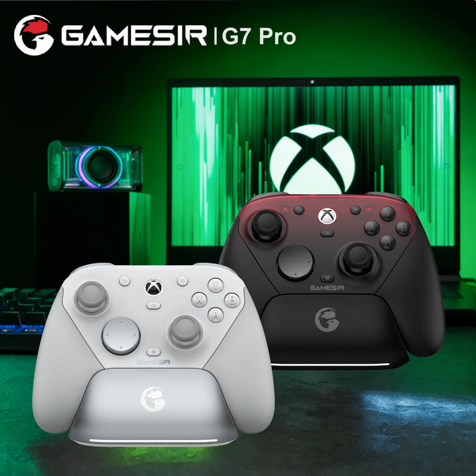 GameSir G7 Pro Wired Gamepad with Charging Dock for Xbox Series X|S, Xbox One, PC, Steam, Android - image 1