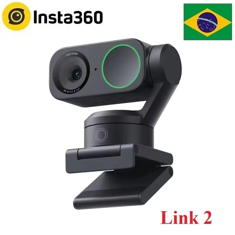 Insta360 Link 2 Webcam with AI Tracking, Gesture Control and Noise-Canceling Microphones for Teleconferencing and Live Streaming - image 1