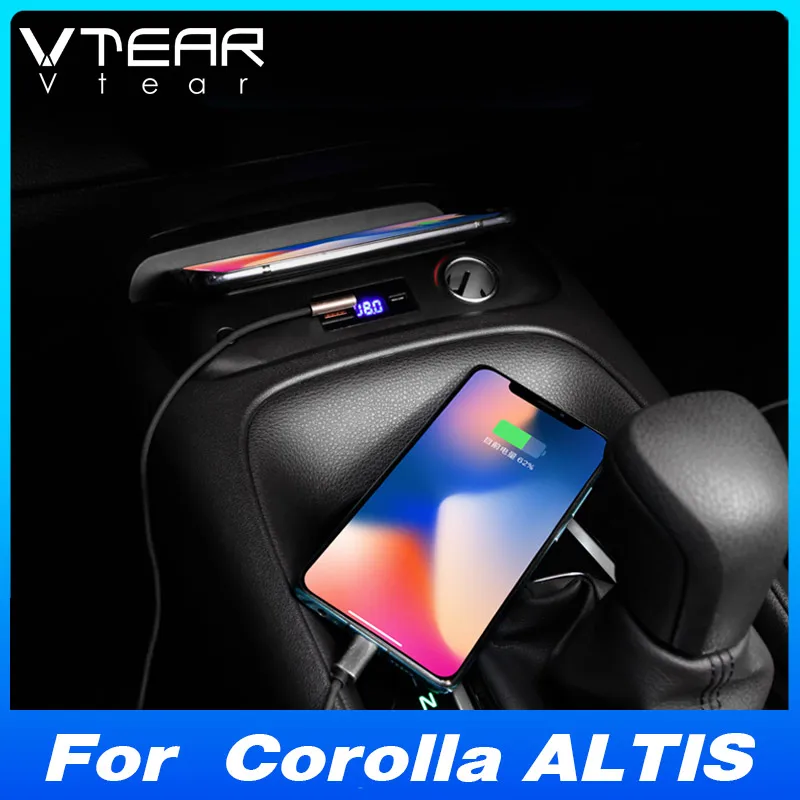 Car Wireless Charger for Toyota Corolla SE Altis 2019-2023 - Fast Phone Holder Charging Plate - image 1