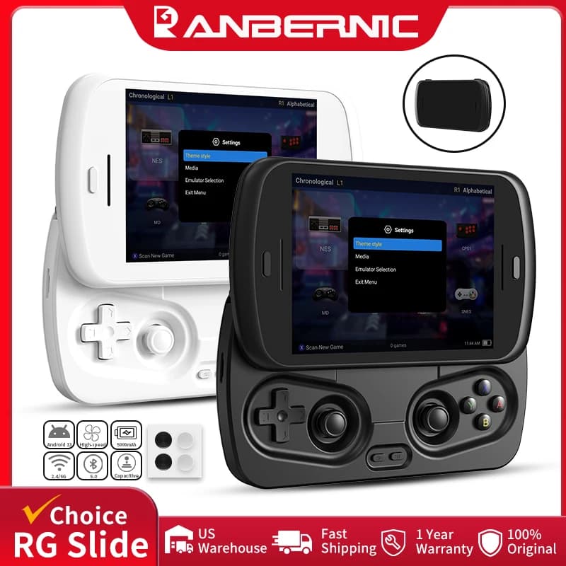 Anbernic RG Slide Retro Handheld Game Console 4.7" - image 1