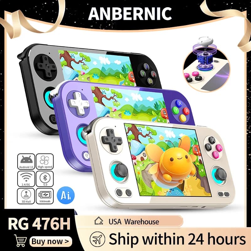 Anbernic RG476H Retro Handheld Games Console - image 1