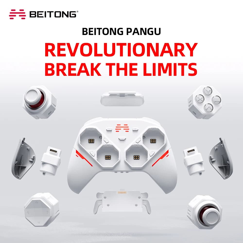 Manette de jeu BEITONG PanGu, contrôleur modulaire personnalisable, sans fil, Bluetooth, pour PC/NS2/Mobile/Steam - AliExpress - image 1