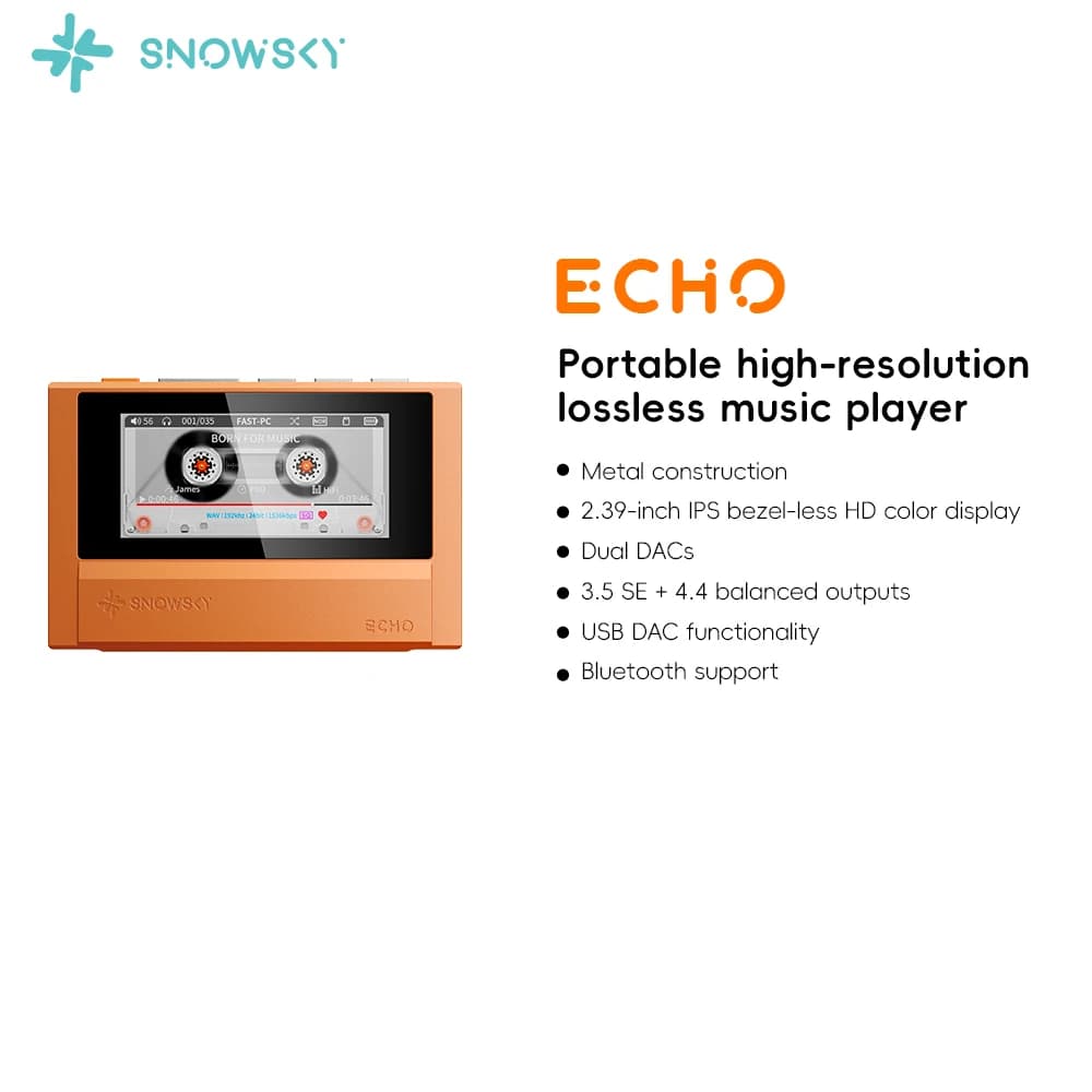 FiiO ECHO Hi-Res Digital Audio Player with Dual DAC - image 1