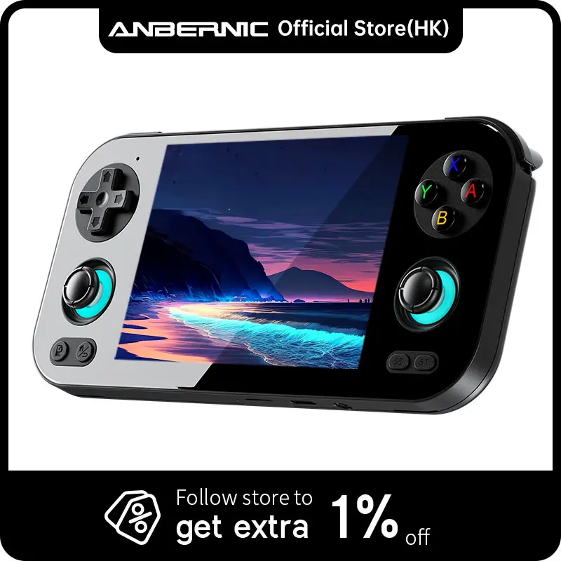 Anbernic RG476H Retro Handheld Game Console Android 13 Unisoc T820 4.7-inch LTPS Multi-Touch Screen - image 1