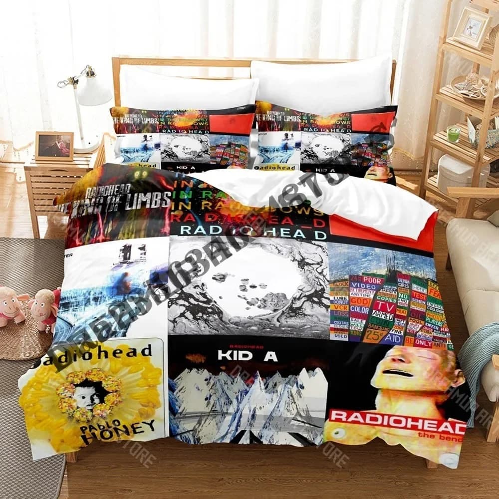 3D Print Radiohead Band Bedding Set - image 1