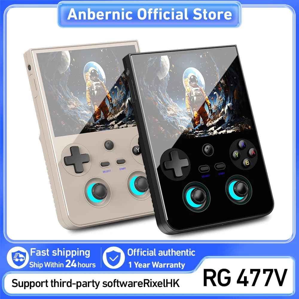 ANBERNIC RG477V Retro Handheld Game Console 4.7-inch LTPS 64 Bit Game Player Dimensity 8300 - image 1