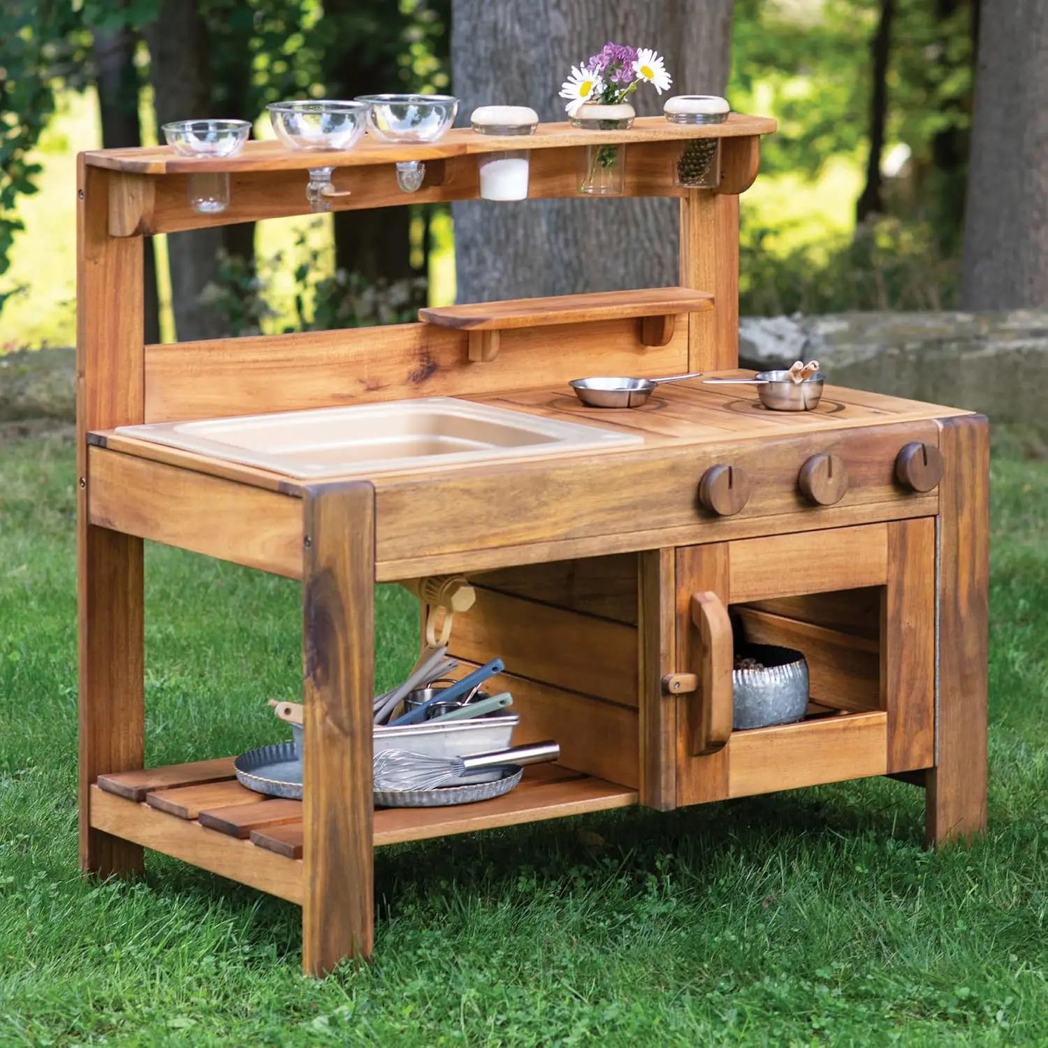 Acadia Kids' Outdoor Mud Kitchen Playset - image 1
