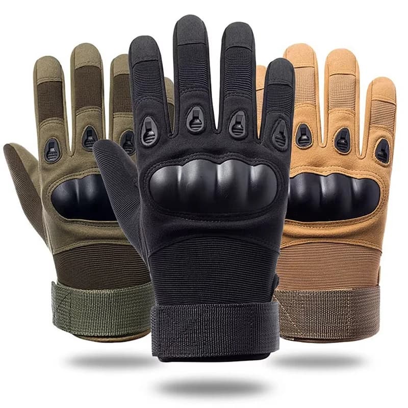 Motorcycle Gloves Touch Screen Motorbike Riding Summer Breathable Full Finger Motocross Gloves - image 1