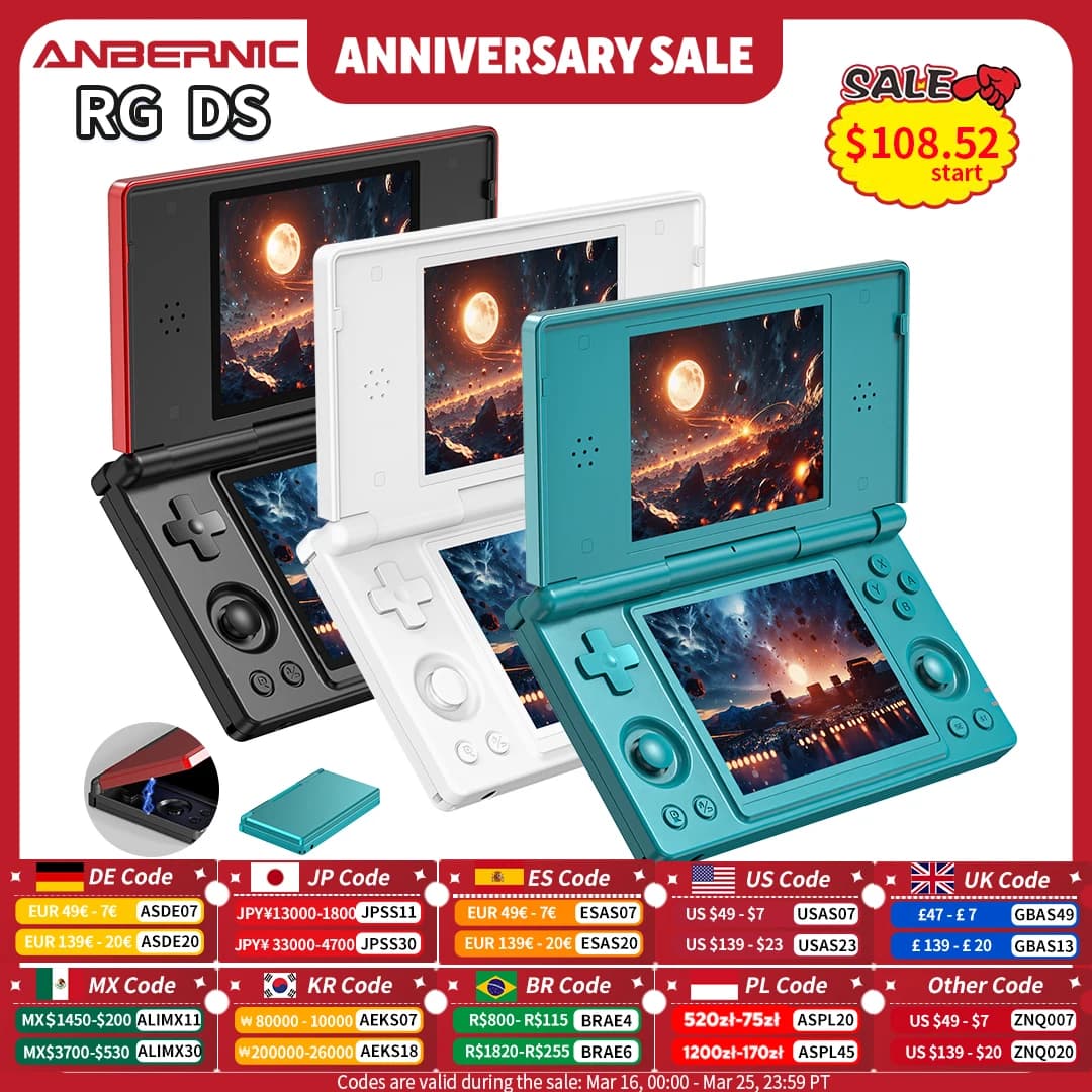 Anbernic RG DS Handheld Game Console 4 - image 1