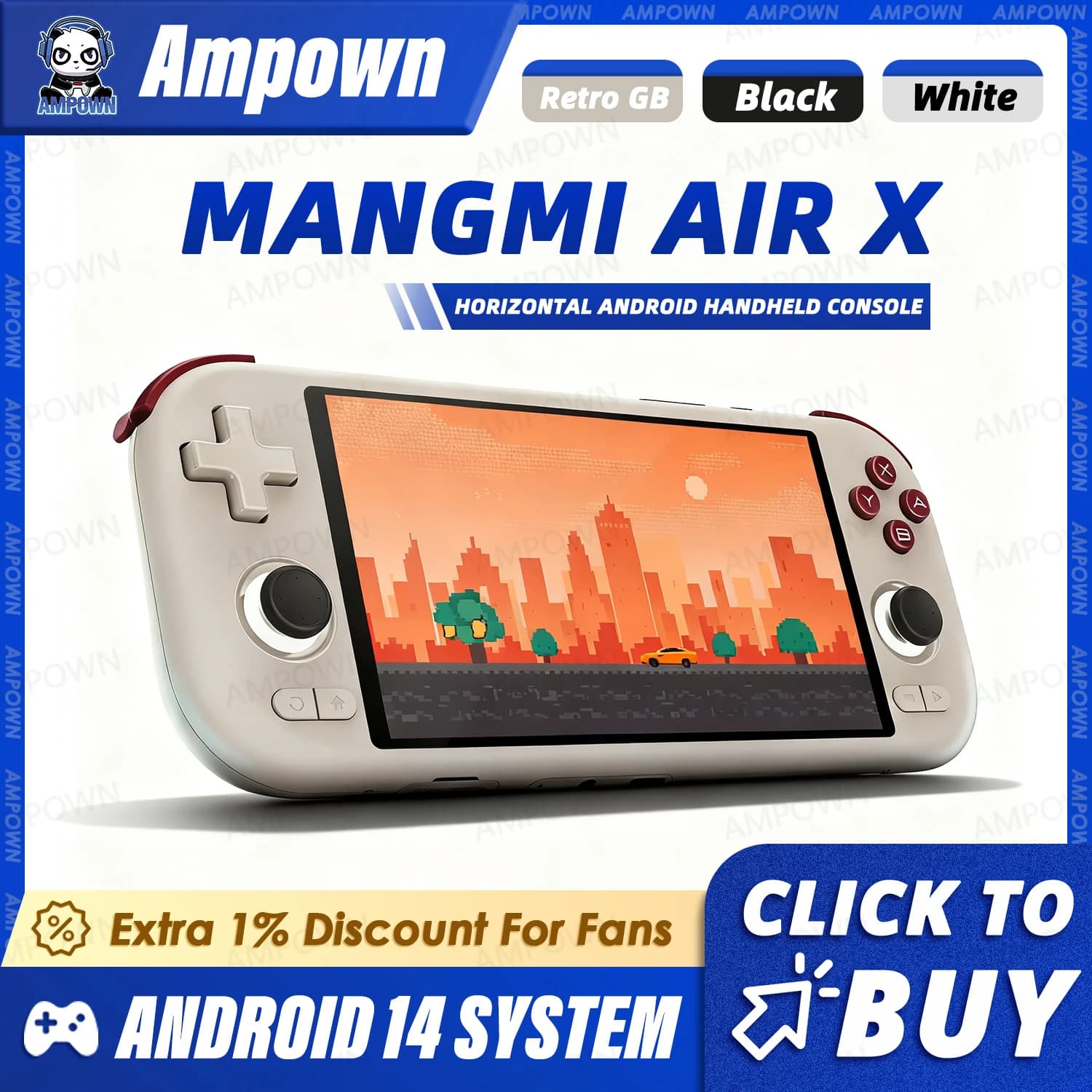 MANGMI AIR X Handheld Game Console - image 1