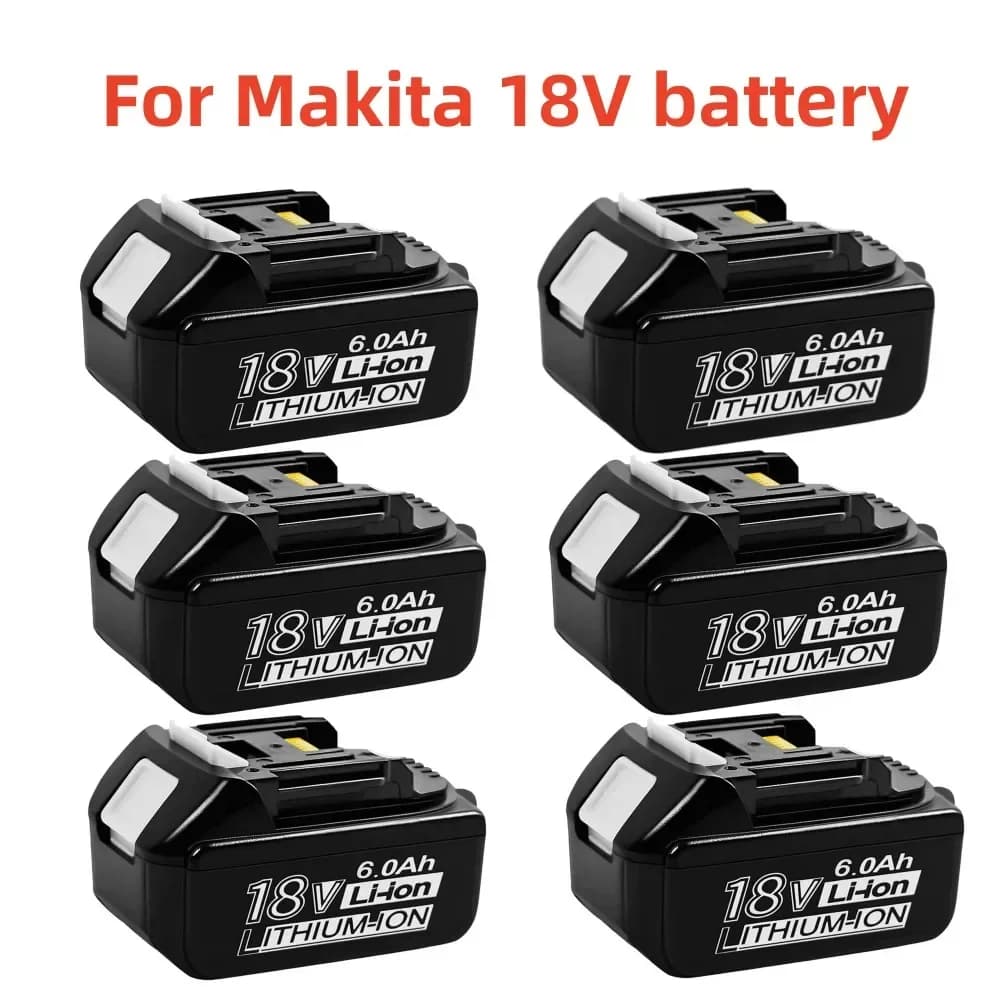 8000mAh Rechargeable Power Tools Battery for Makita 18V with LED Li-ion Replacement LXT BL1830 BL1860 BL1850 - image 1