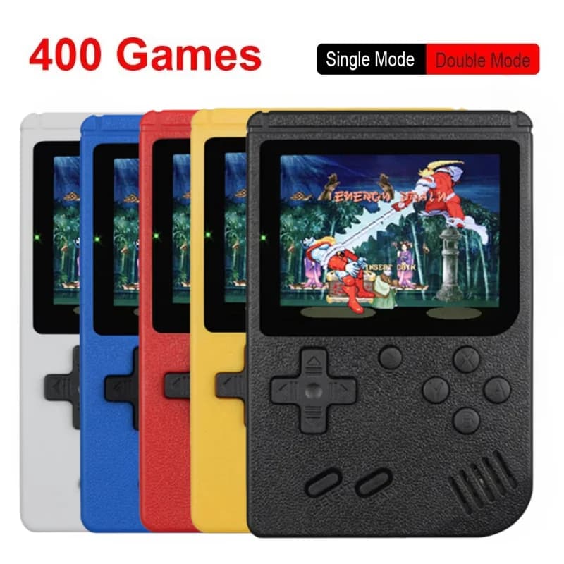 400 In 1 MINI Games Handheld Game Player Portable Retro Video Console 8 Bit 3.0 Inch Color LCD Screen - image 1
