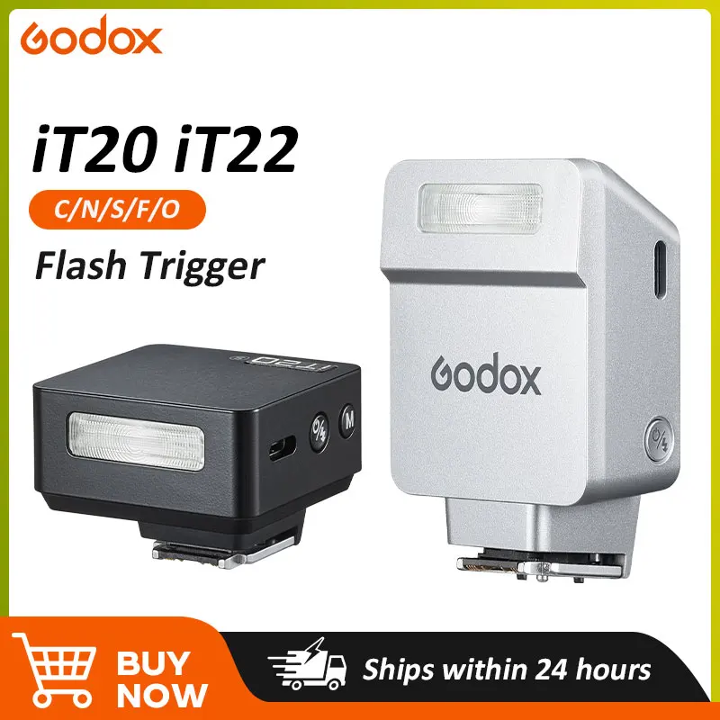 Godox iT20 iT22 C/N/S/F/O Touchscreen Pocket Flash TTL 2.4G Wireless for Canon Sony Nikon Olympus Fujifilm - image 1