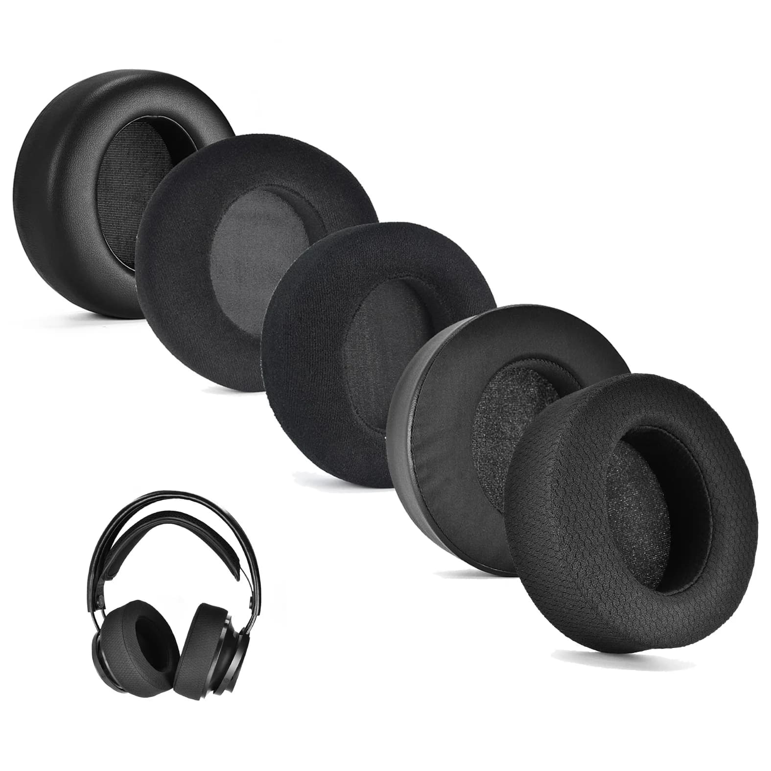 Coussinets d'oreille en peau de protéine pour écouteurs Philips Audio Fidelio X2HR X1 X3 - image 1