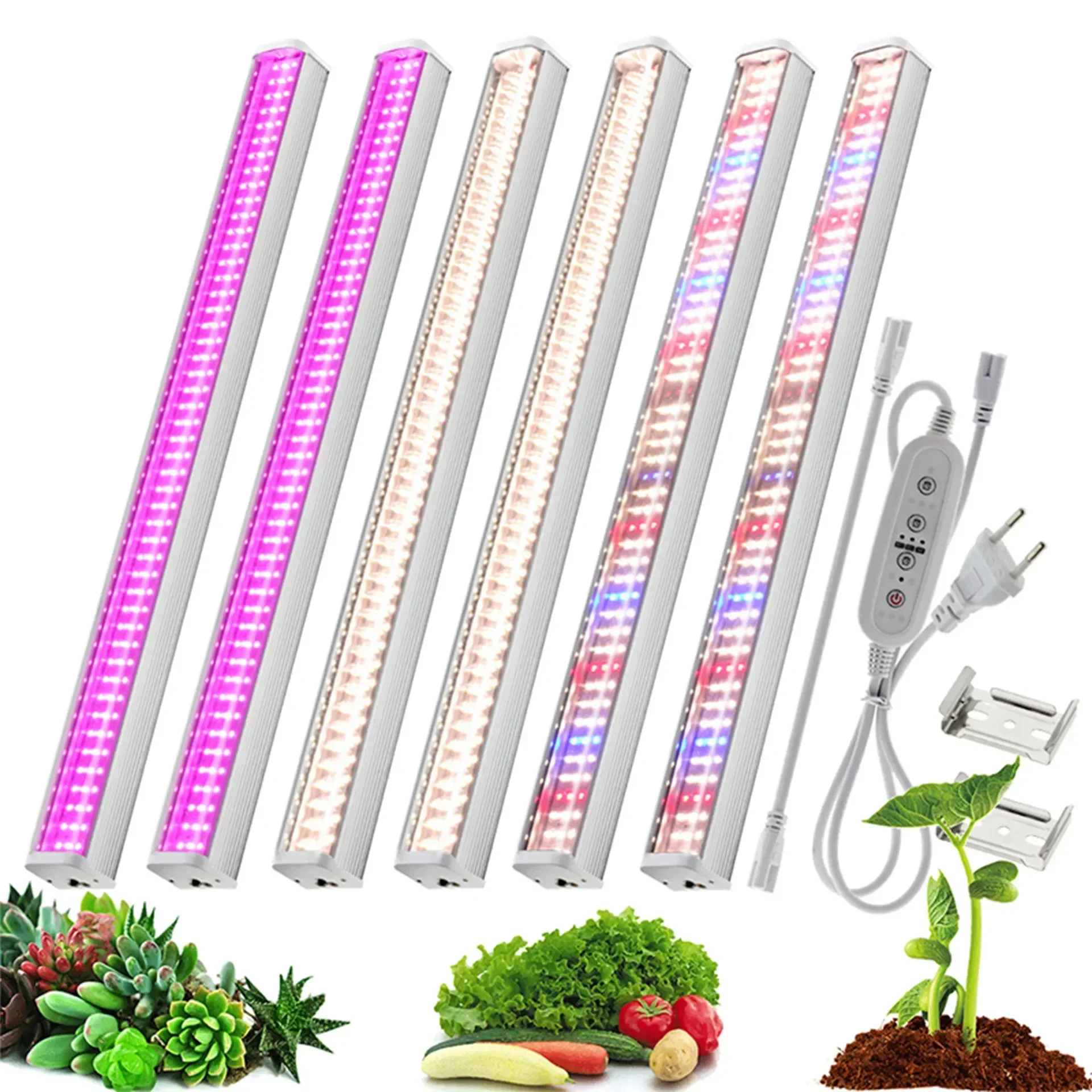 Full Spectrum LED Growing Lights for Greenhouse Plants Veg Flowers Fill Light Soilless Cultivation Lamps - image 1