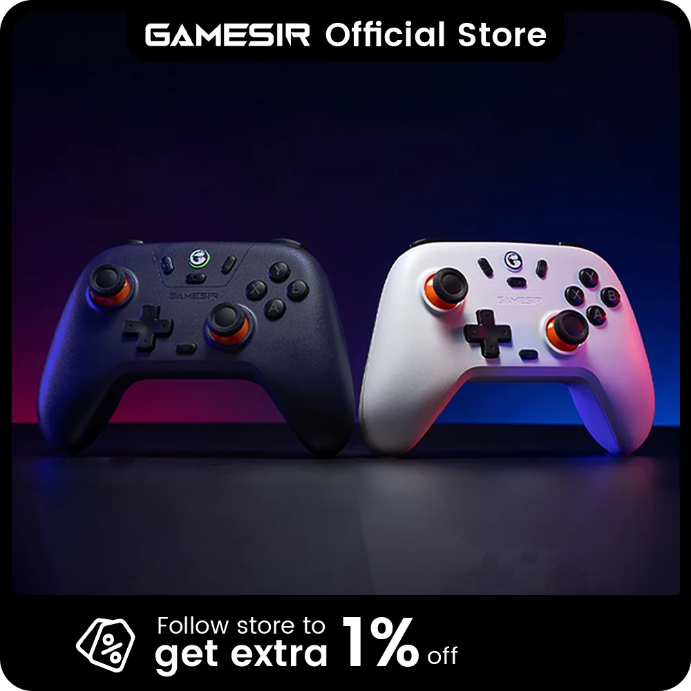 GameSir Nova Lite Switch Controller Gaming Gamepad with Hall Effect for Nintendo Switch iPhone Android Mobile Phone PC - image 1