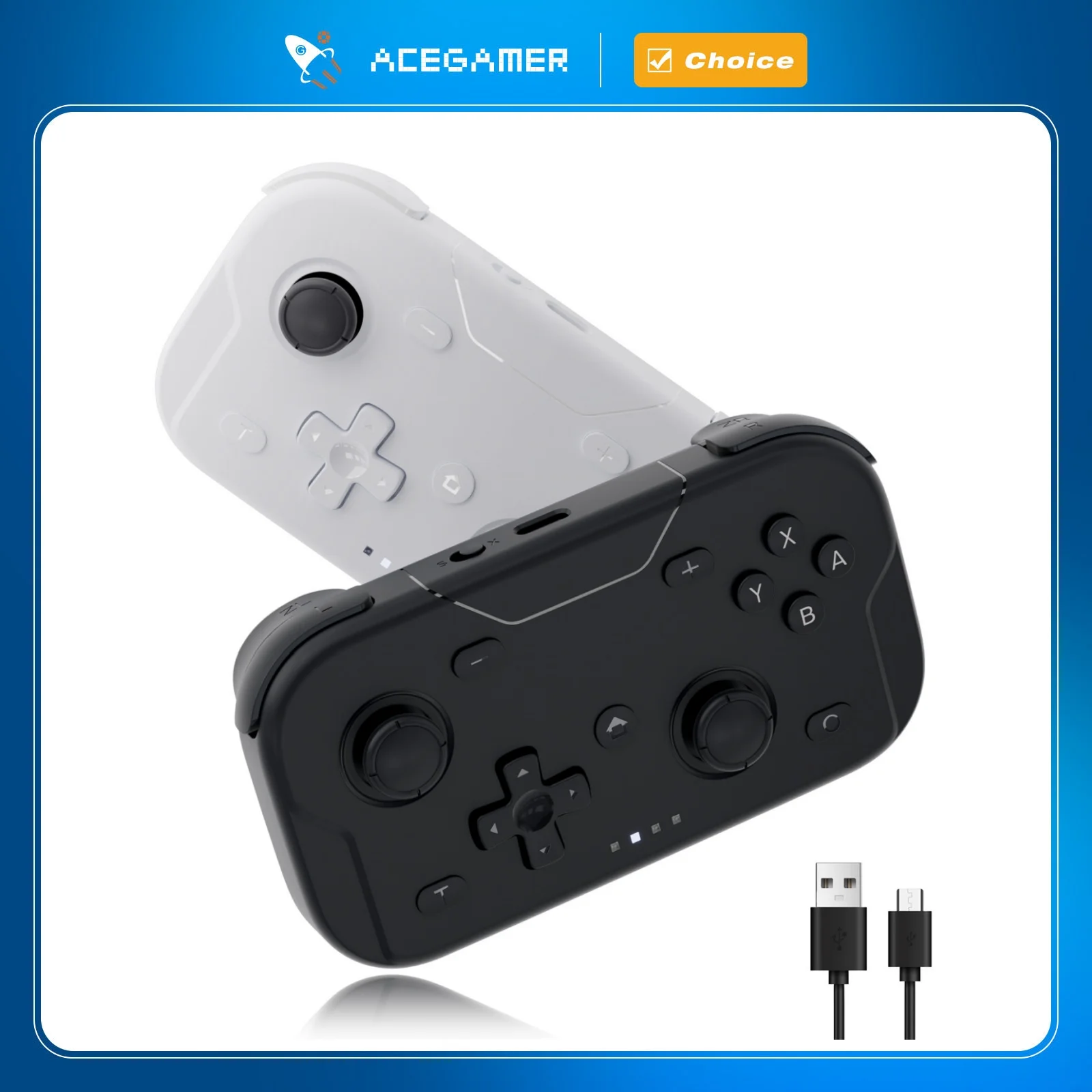 AceGamer Pocket Game Controller Portable Hall Joysticks - image 1