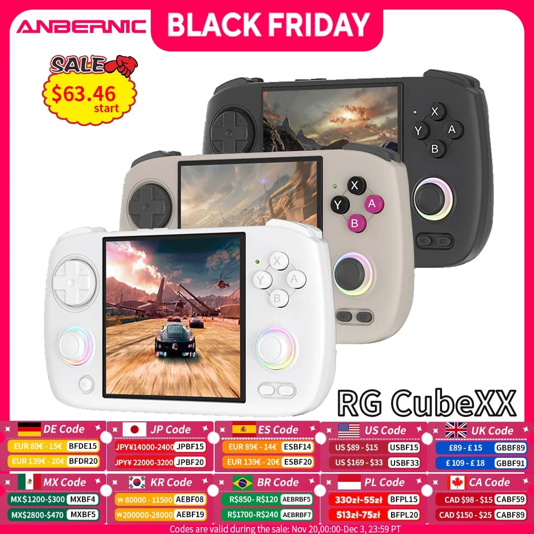 ANBERNIC RG CubeXX Handheld Game Console 3.95 inch - image 1