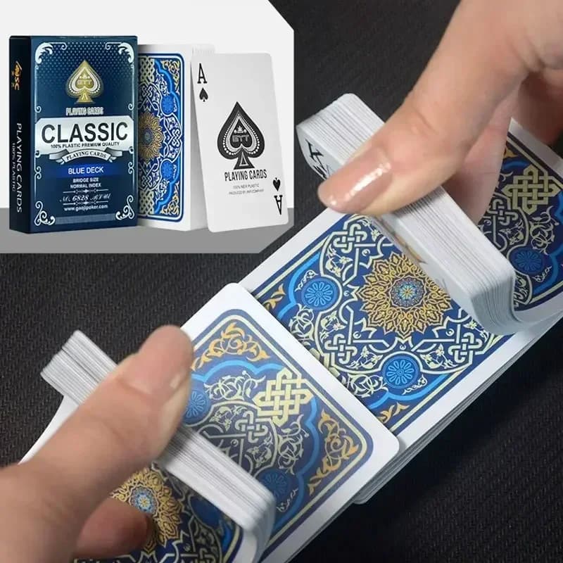 High Quality Waterproof PVC Polka Dot Playing Cards - image 1