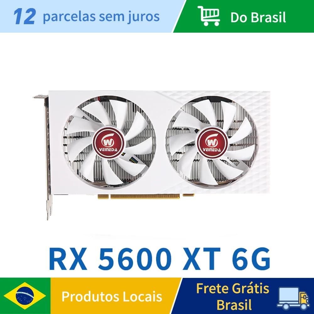 Veineda Radeon RX5600 XT 6GB Gaming Graphics Card - image 1