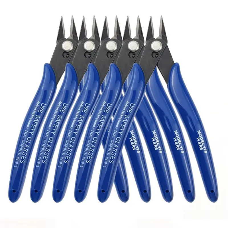 Bomurphy Diagonal Pliers Carbon Steel Wire Cutters for Electronics and Jewelry - image 1