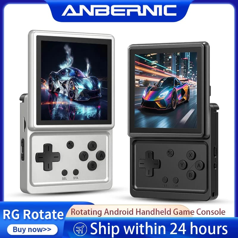 Anbernic RG Rotate Handheld Game Console 3.5" - image 1