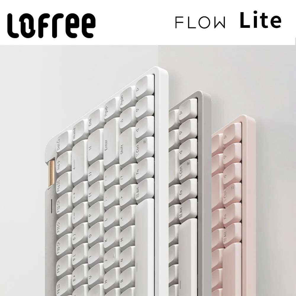 Lofree FLOW Lite 84/100 Keys Mechanical Keyboard Wireless 2.4G Bluetooth & Wired Connection - image 1