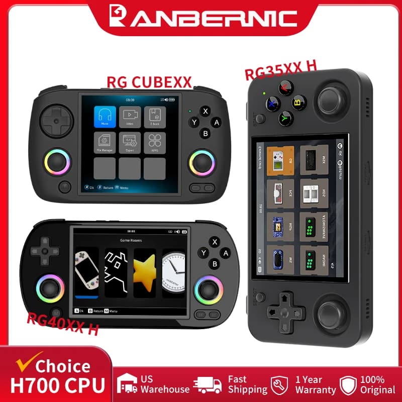 ANBERNIC RG CubeXX Retro Handheld Game Console - image 1