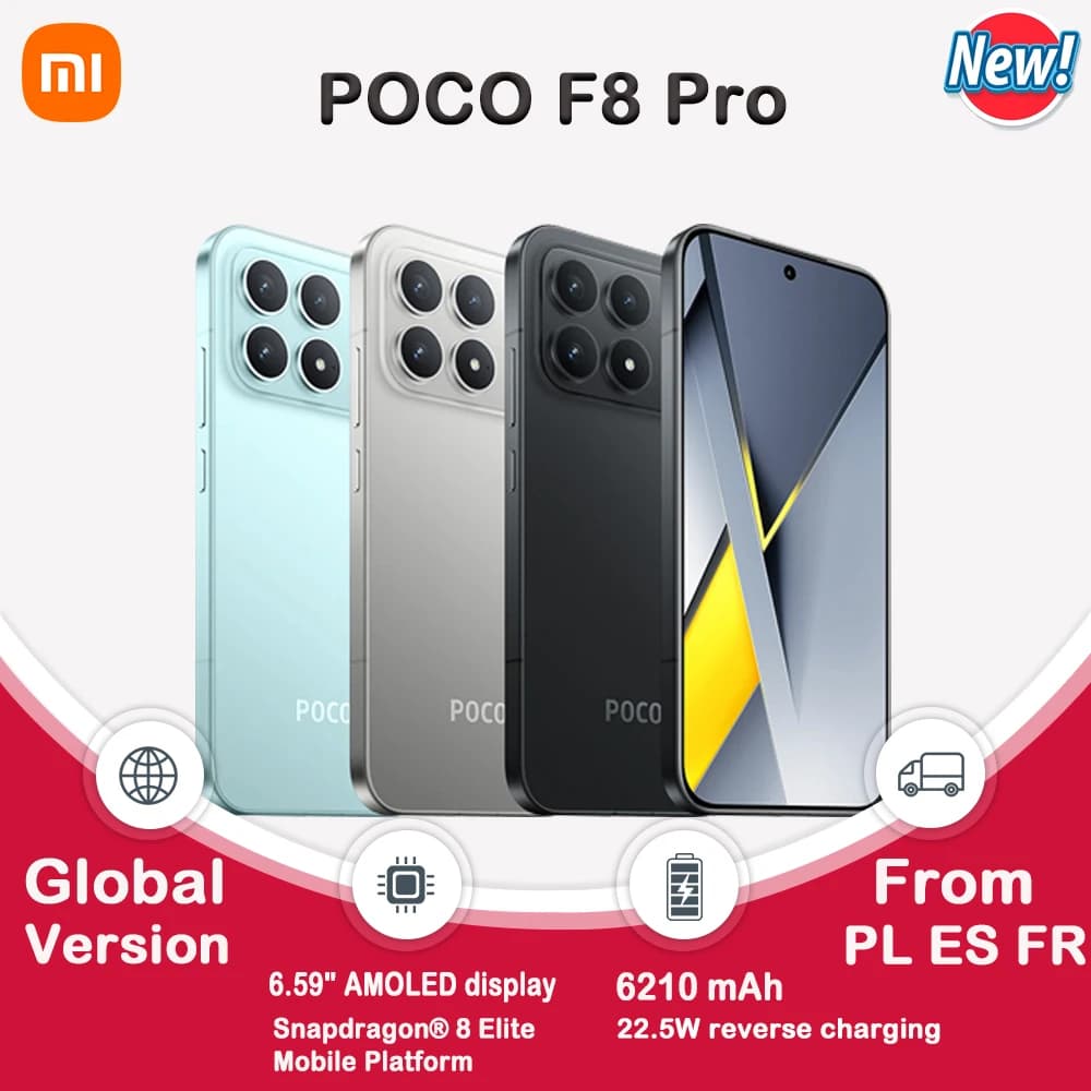 POCO F8 Pro Smartphone 256/512GB 50MP Tri-Camera With OIS 6.59-inch AMOLED 120Hz Snapdragon 8+ Gen 1 - image 1