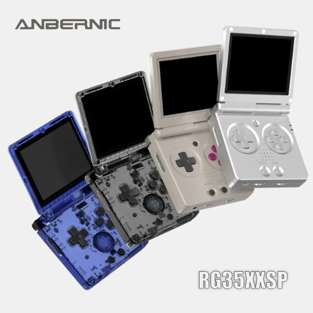 ANBERNIC RG35XXSP Retro Handheld Game Console 3.5-inch IPS Screen 3300mAh Battery HDMI-TV Out Bluetooth 4.2 5K Game - image 1