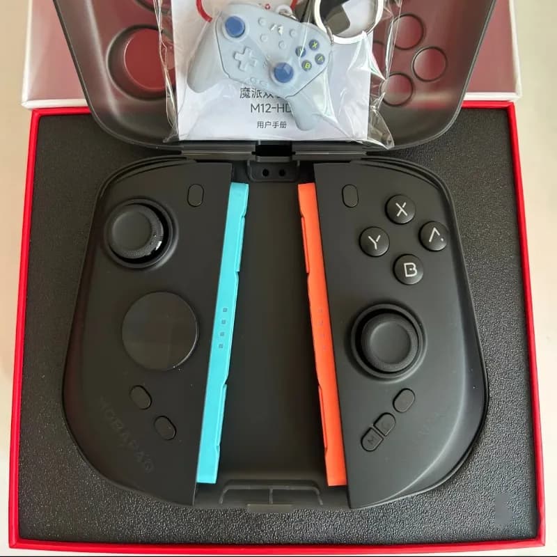 MOBAPAD M12 HD Gemini3 Wireless Joycon Controller for Nintendo Switch with NFC, TMR Joystick, HD Vibration, Mechanical Button - image 1