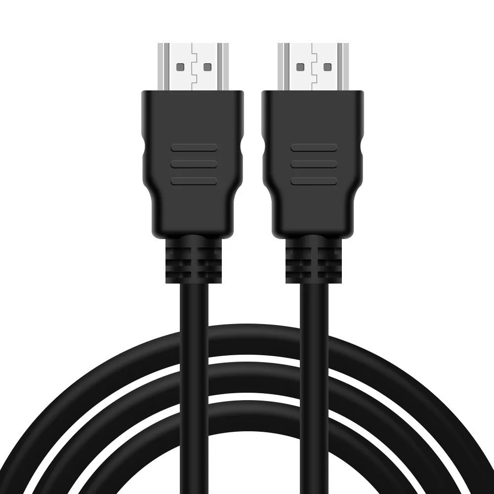 HD Cable 1080p 3D High Speed Compatible for HD TV BOX PS4 Computer Laptops Displays Cord 1m - image 1