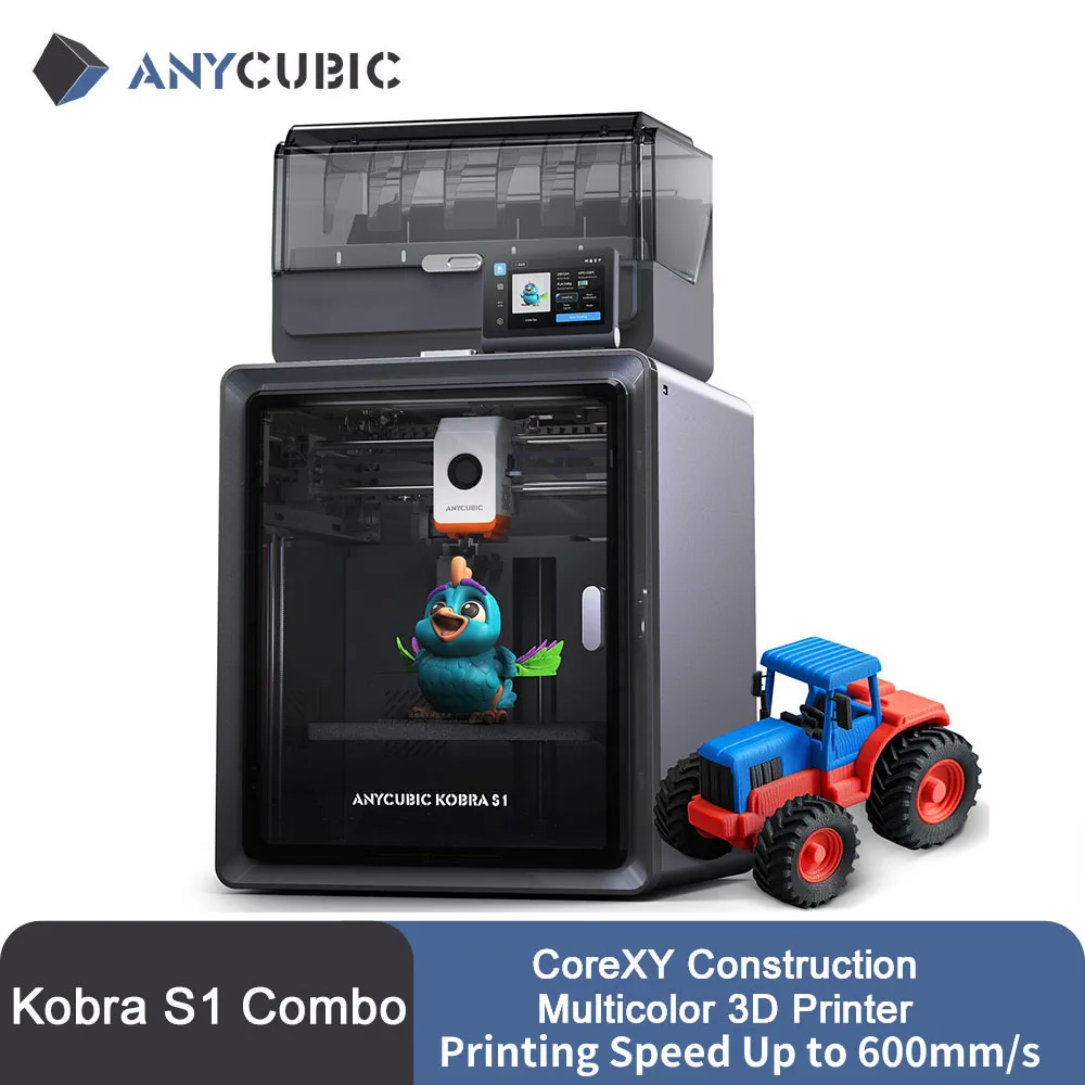 Anycubic Kobra S1 Combo Multi-Color 3D Printer - image 1