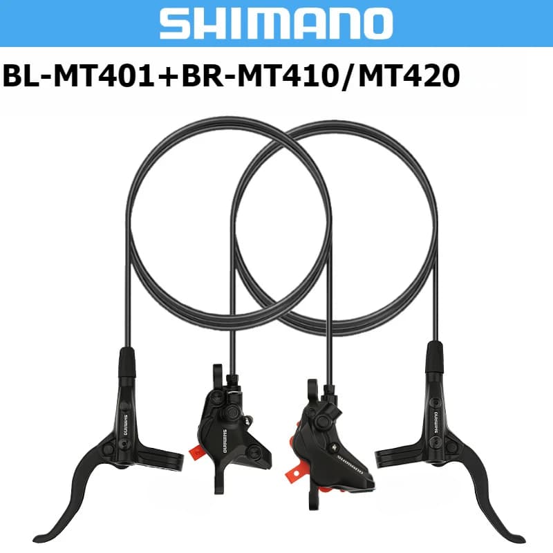 SHIMANO DEORE Hydraulic Disc Brake Caliper MT410 MT420 with 2/4 Piston BL-MT401 BL-M4100 BR-MT410 BR-MT420 for MTB - image 1