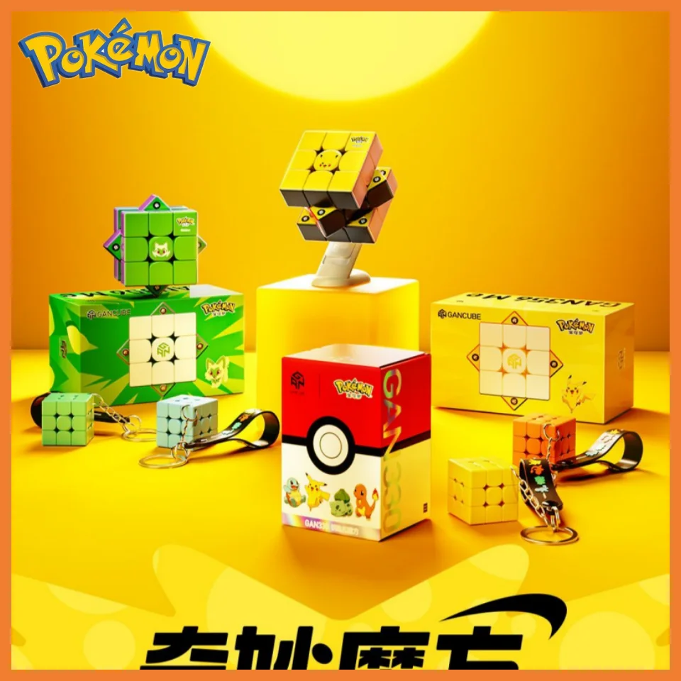Nouveau véritable Cube magique de magnétisme Pokémon Co-jouets et objets de développement de marque à collectionner - image 1