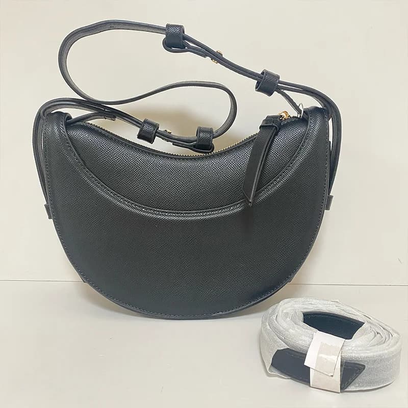 New Fashion Women Crescent Bag PU Leather Retro Cloud Bag Luxury Design Casual Ladies Crossbody Bag - AliExpress 15 - image 1