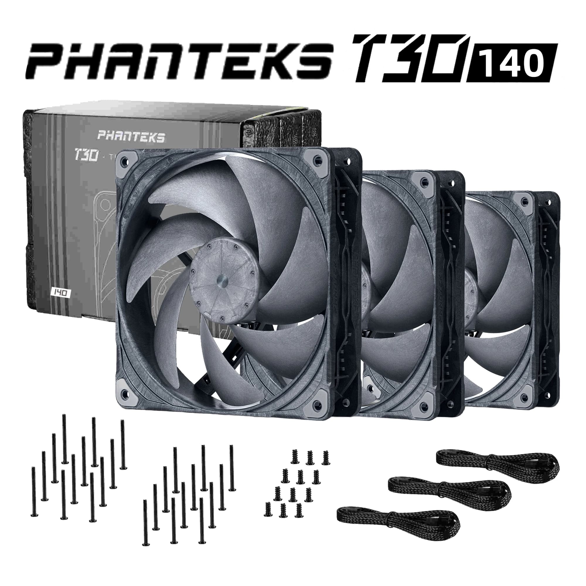 PHANTEKS T30 140mm 2500RPM PWM CPU Cooler Fan - image 1