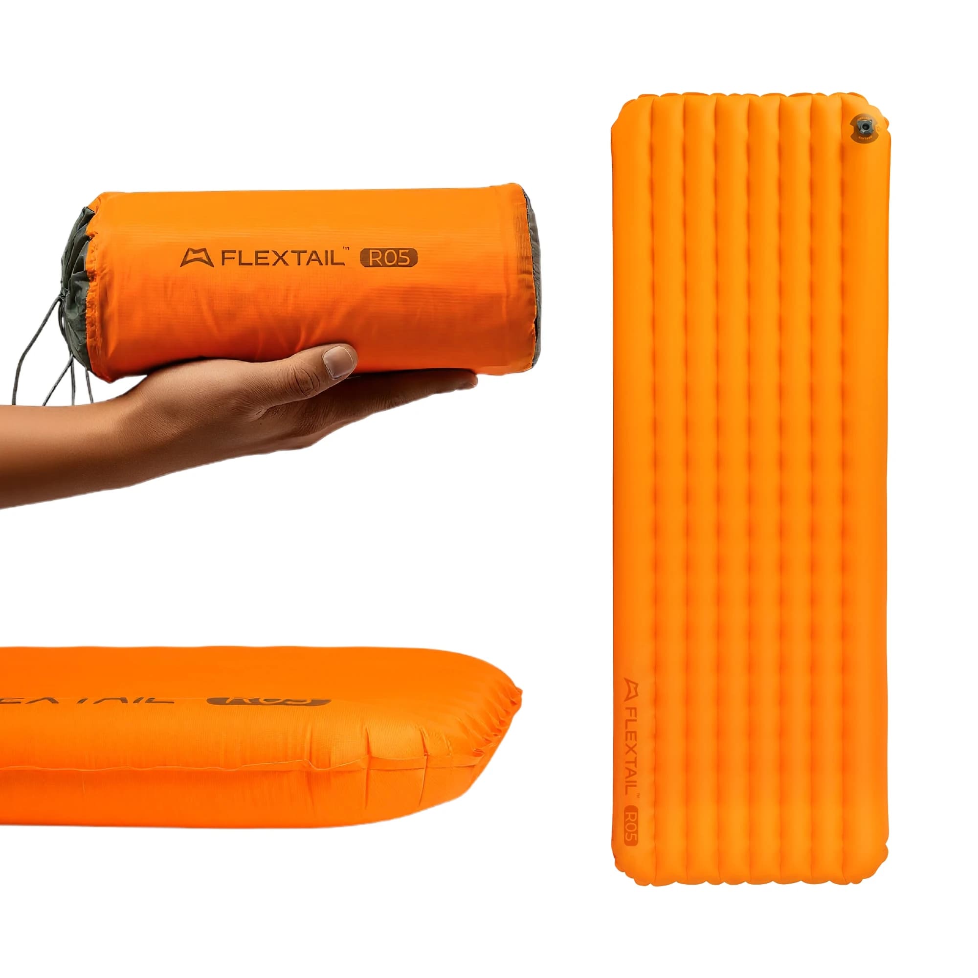 FLEXTAIL TINY MATTRESS PLUS 2 – Ultralight 196cm Insulated Camping Mattress, 4 Seasons Compact Air Mattress for Camping, Hiking - image 1